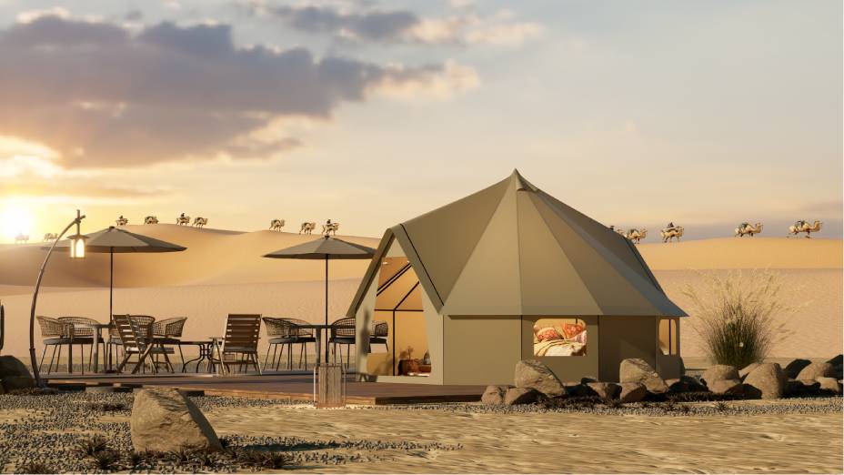 新民市露营酒店帐篷厂家